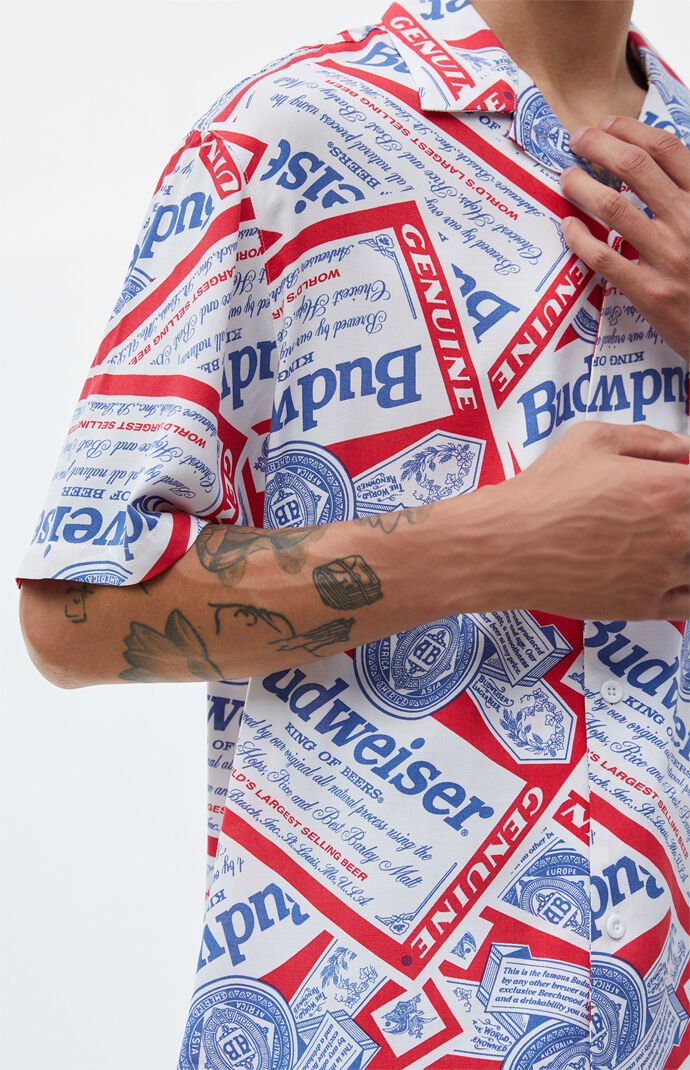 By PacSun Label Collage Camp Shirt