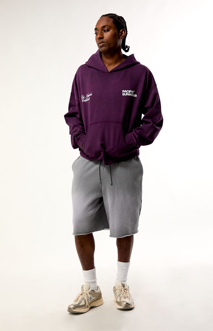 Pacsun Purple Terrain Hoodie | Pacsun