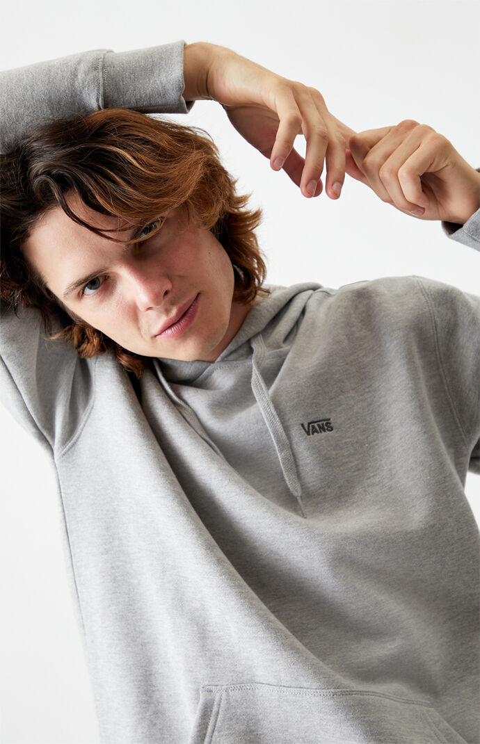 Heather Gray Basic Hoodie
