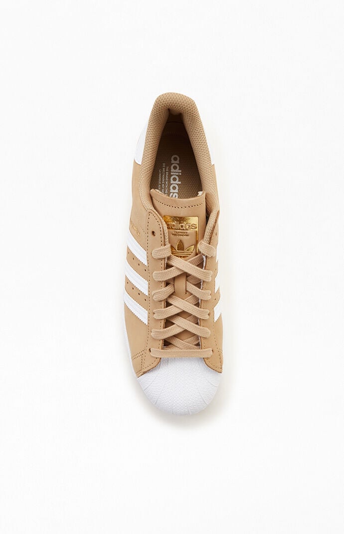 Adidas superstar femme shop beige