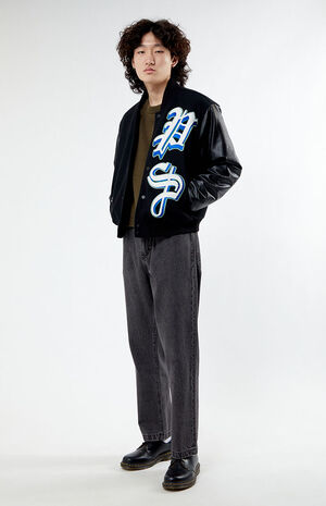 Midnight Varsity Jacket image number 3