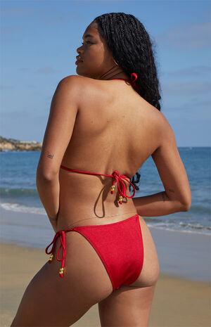 Shine Coastal Charm Triangle Bikini Top image number 4