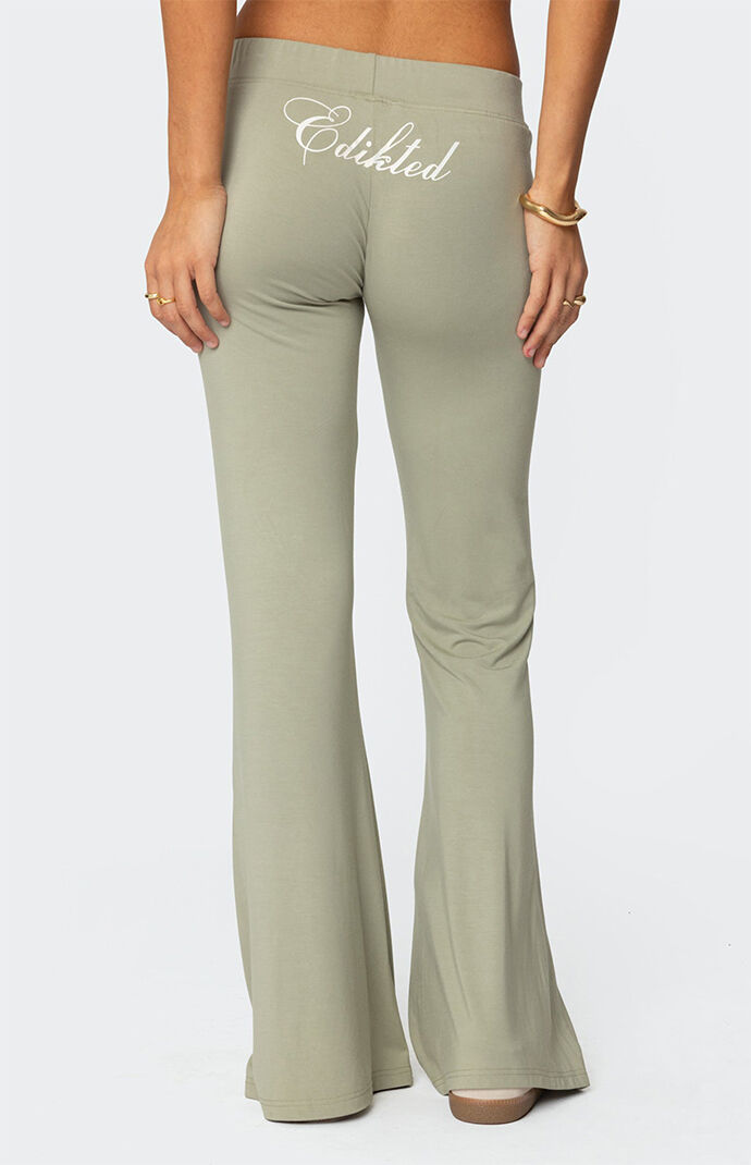 NICENESS　\" SOUTH - Flared Slacks \" Slim Fit Flared Slacks - GANT