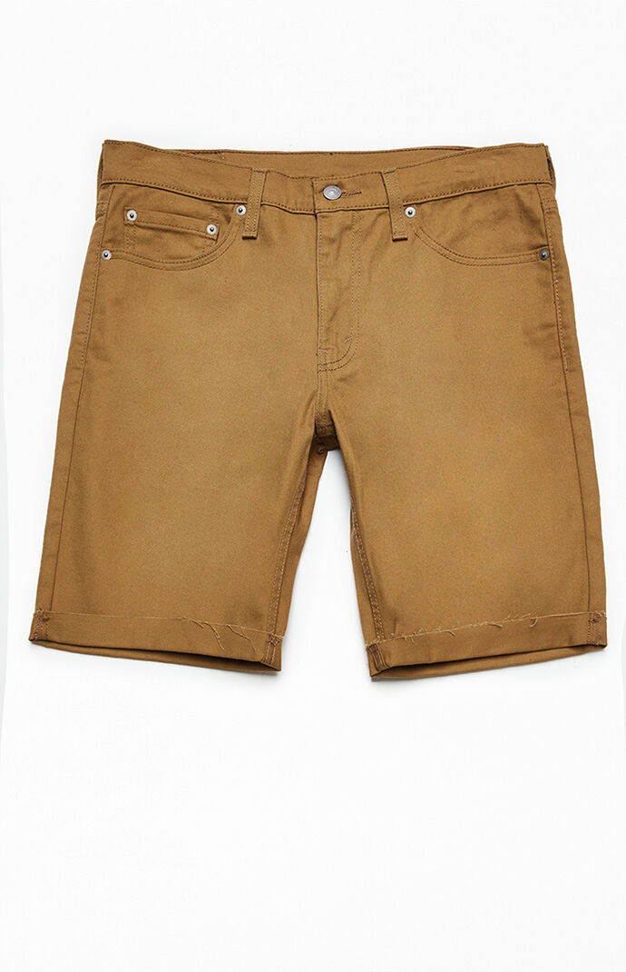 Tan 511 Cutoff Denim Shorts