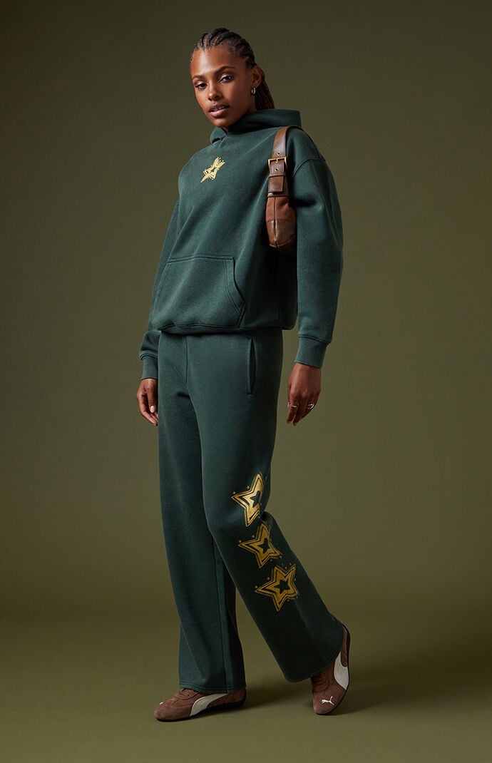 Pacsun Star Vintage Wash Baggy Sweatpants