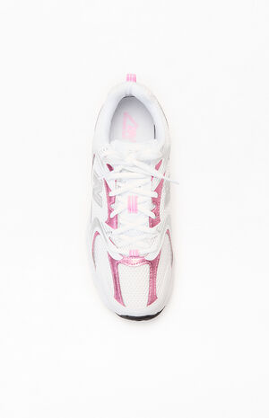 White & Pink 530 Sneakers image number 5