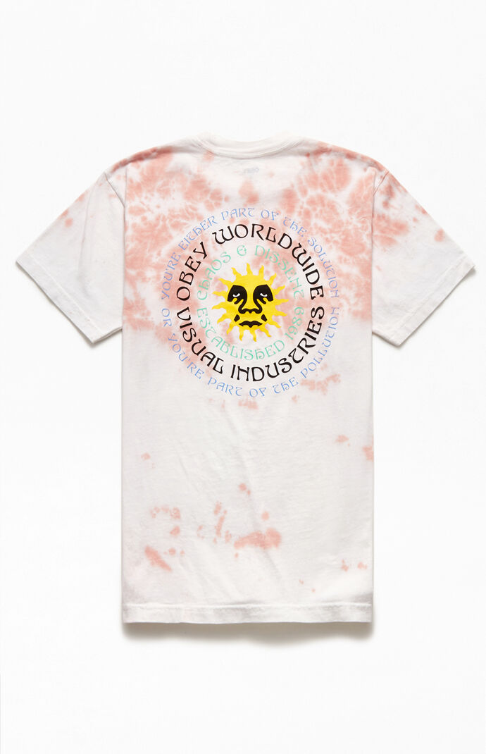 Be Here Now Tie Dyed Organic T-Shirt