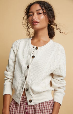Heidi Cable Knit Cardigan image number 1