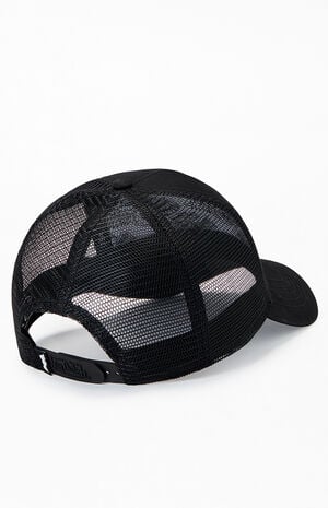 Black Staple Trucker Hat image number 3