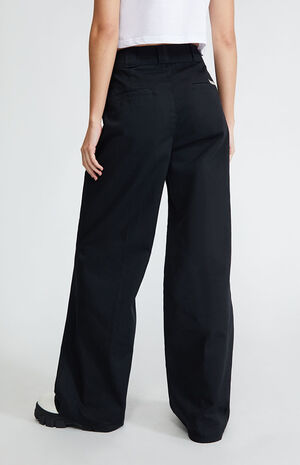 Black Downtown Wide Leg Pants image number 4