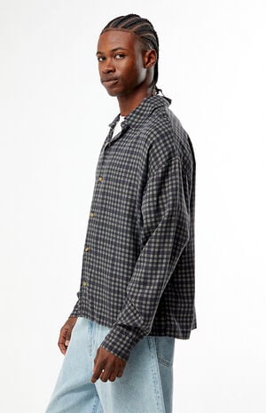 East Plaid Long Sleeve Shirt image number 3