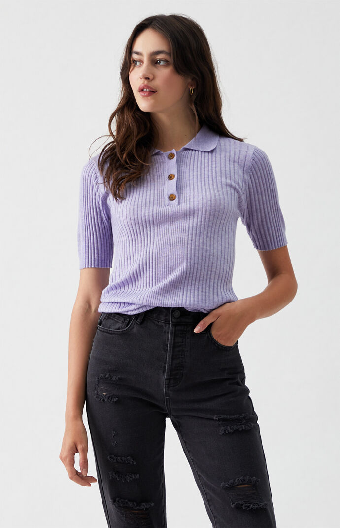 Collar Sweater T-Shirt