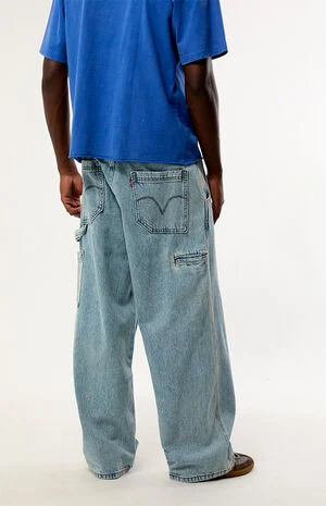 Men&rsquo;s Extra Baggy Utility Jeans - Little Balcony image number 3