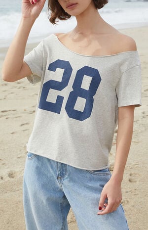 Gray 28 Robyn Off-The-Shoulder Top