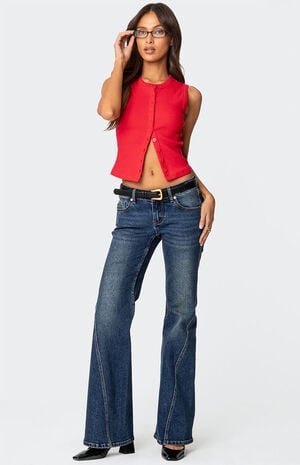 Basel Button Up Tank Top image number 2