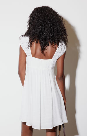 Bow Babydoll Mini Dress image number 3