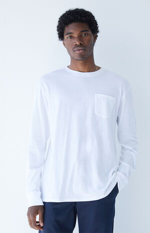 Pocket Long Sleeve Regular Fit T-Shirt Pocket Long Sleeve Regular Fit T-Shirt image number null