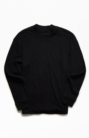Bryan Mock Neck Long Sleeve T-Shirt Bryan Mock Neck Long Sleeve T-Shirt image number null