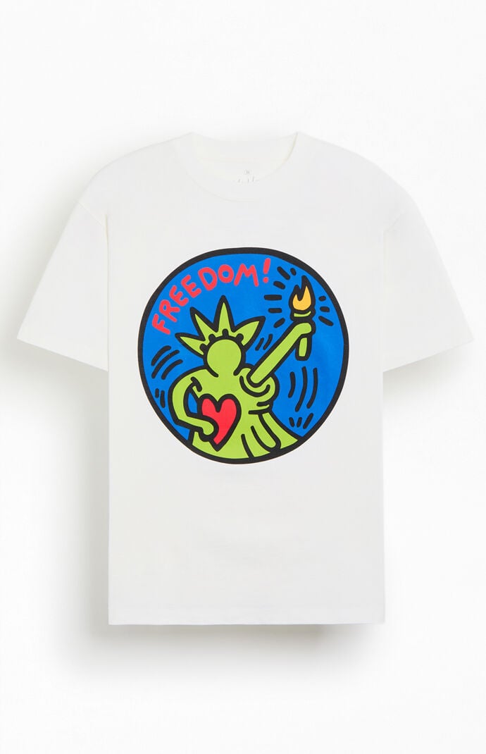 PacSun Keith Haring Freedom T-Shirt