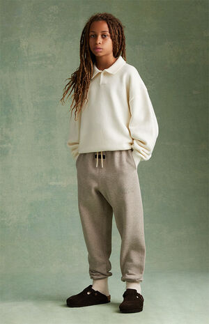 Essentials Core Heather Sweatpants image number 1