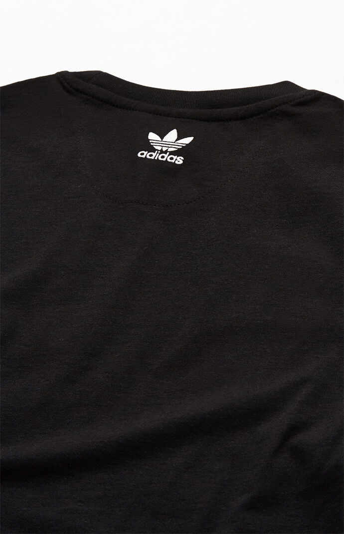 Black 3D Trefoil T-Shirt