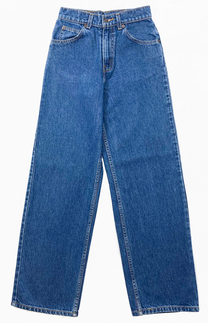 classic high waisted levi jeans