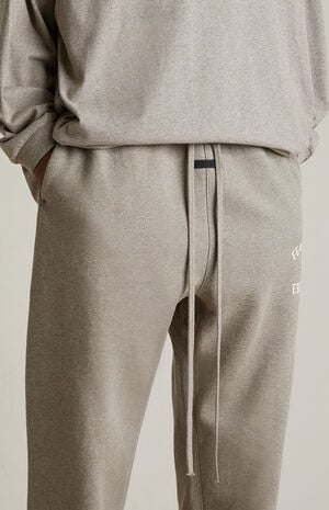 Heather Grey University Fleece Sweatpants image number 5