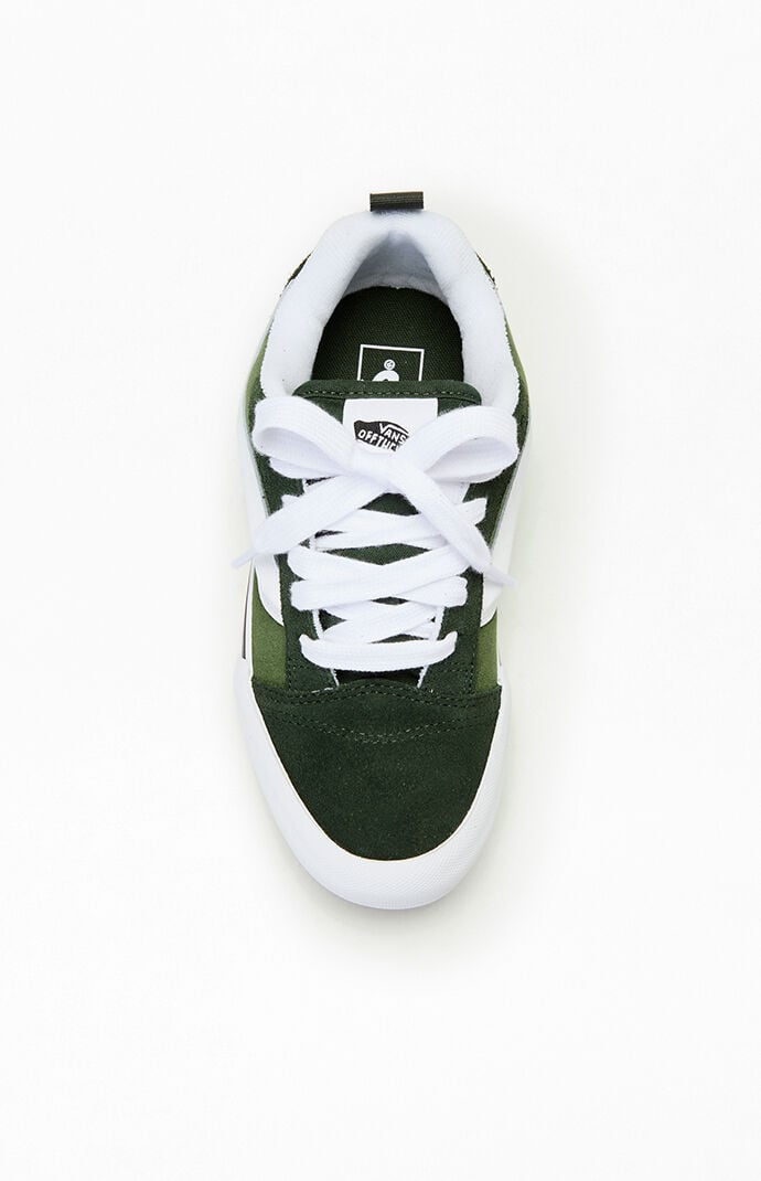 Vans Kids Forest Green Knu Skool Shoes