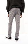 Utility Gray Front Pocket Slim Cargo Pants Utility Gray Front Pocket Slim Cargo Pants image number null
