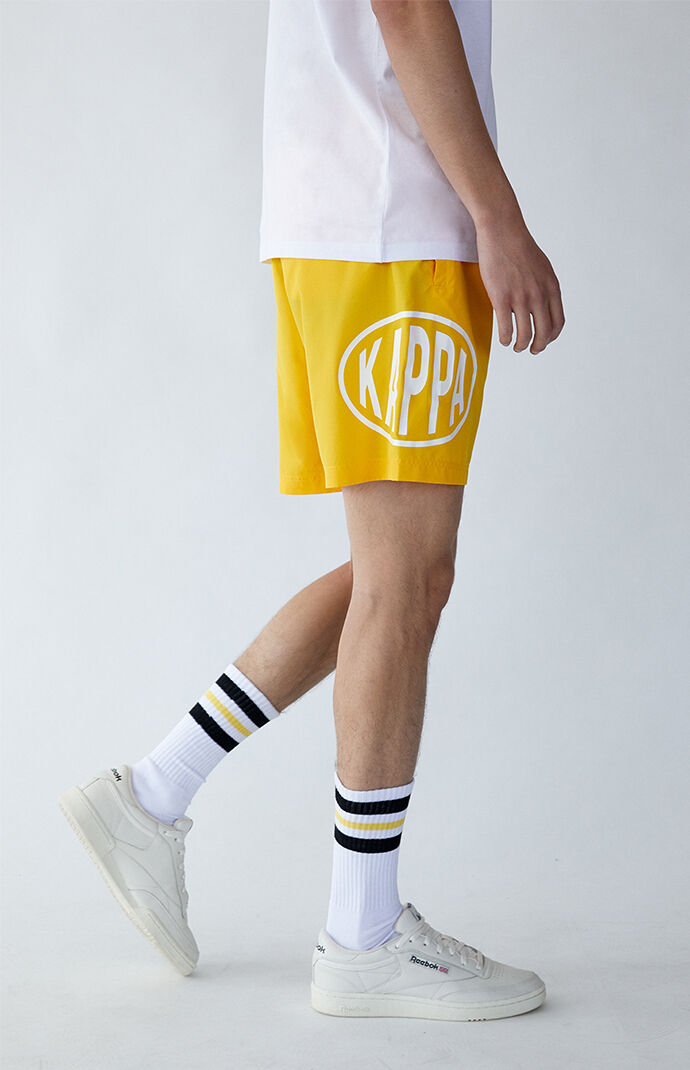 Yellow Authentic Pop Emay Shorts