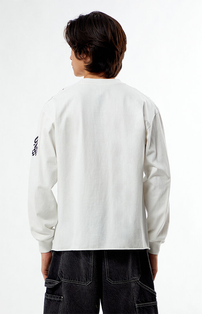 Pacsun New York Racing Cropped Long Sleeve T-Shirt | PacSun