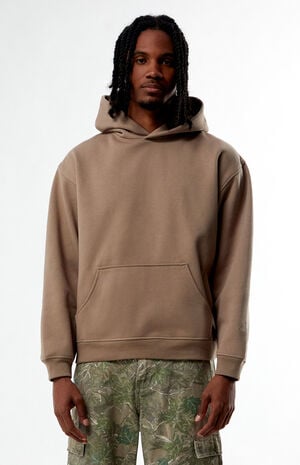 Desert Taupe Solid Hoodie
