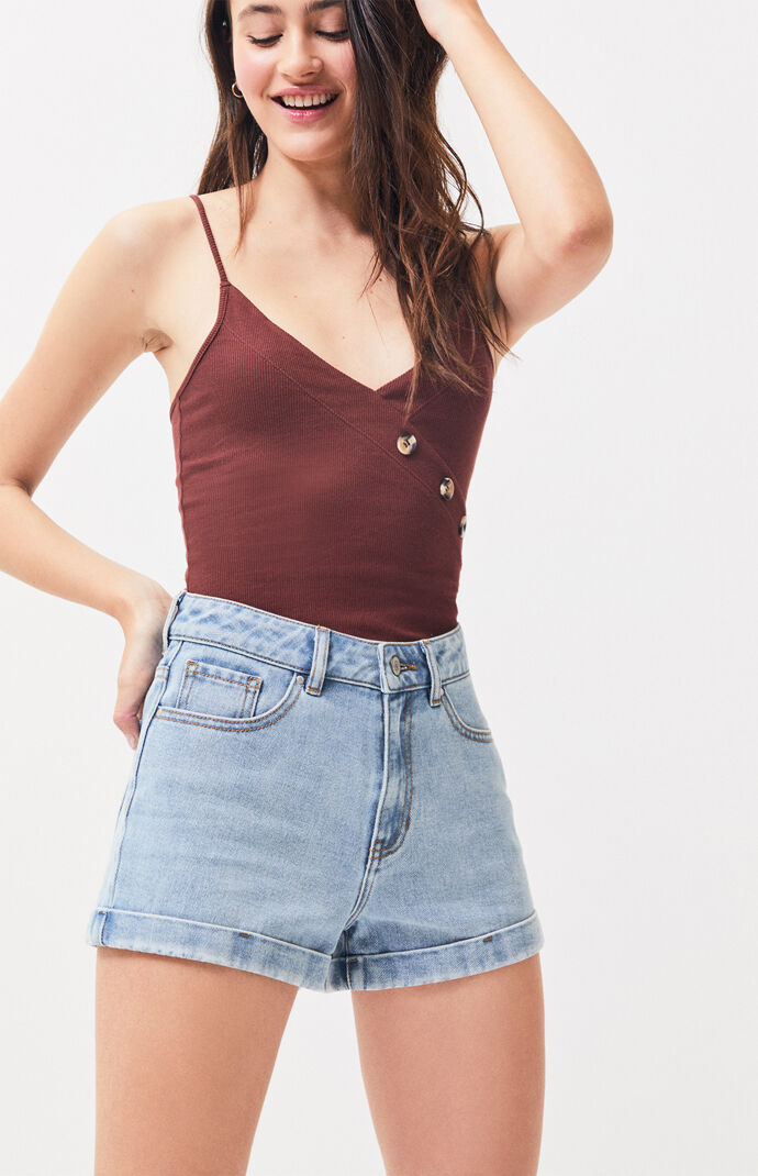 pacsun mom short