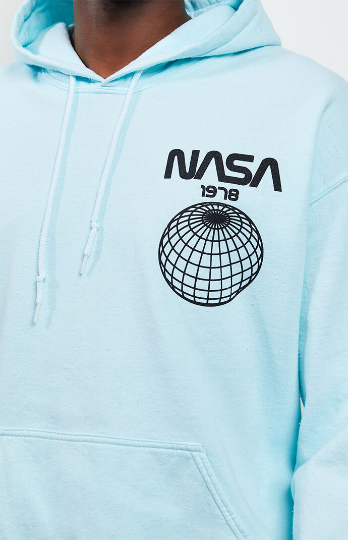 light blue nasa hoodie
