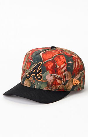 Atlanta Braves Leaves 9FIFTY A-Frame Snapback Hat image number 4