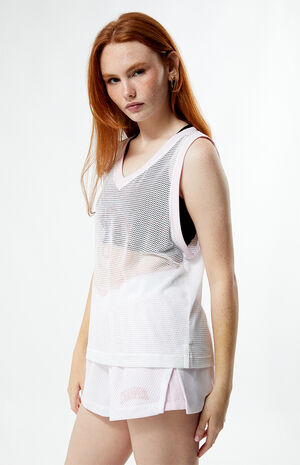 Mesh Courtside Tank Top image number 2