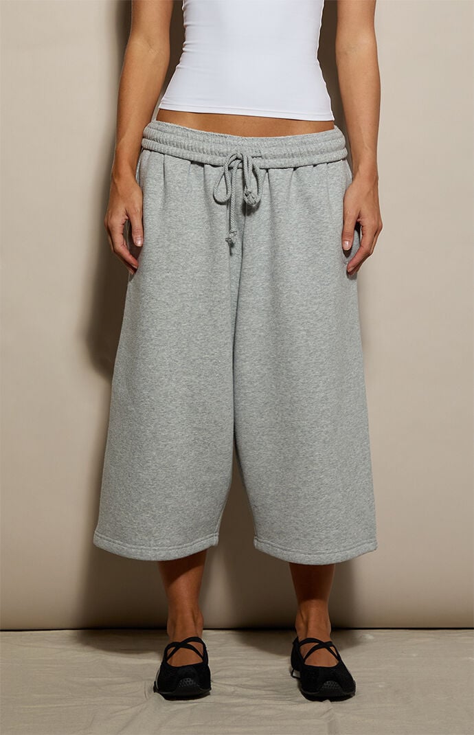 Pacsun Ultra Soft Fleece Cropped Sweat Shorts