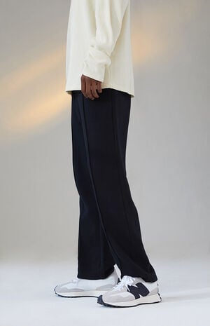 Loose Straight Menswear Fleece Pants image number 3