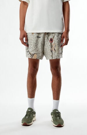 Concrete Fleece Baggy Sweat Shorts image number 2