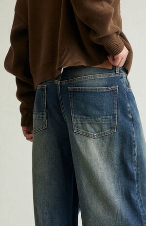Ryder Ultra Baggy Jeans Dark Blue Tint image number 4