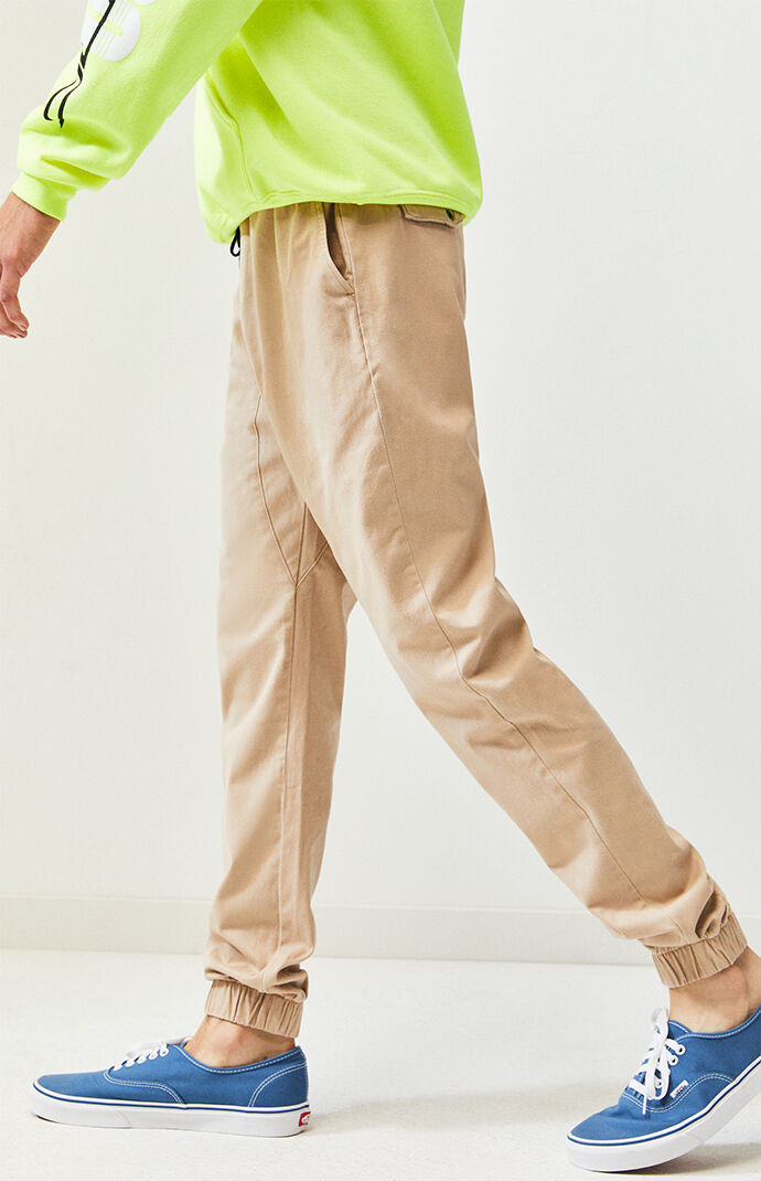 Tan Sureshot Jogger Pants