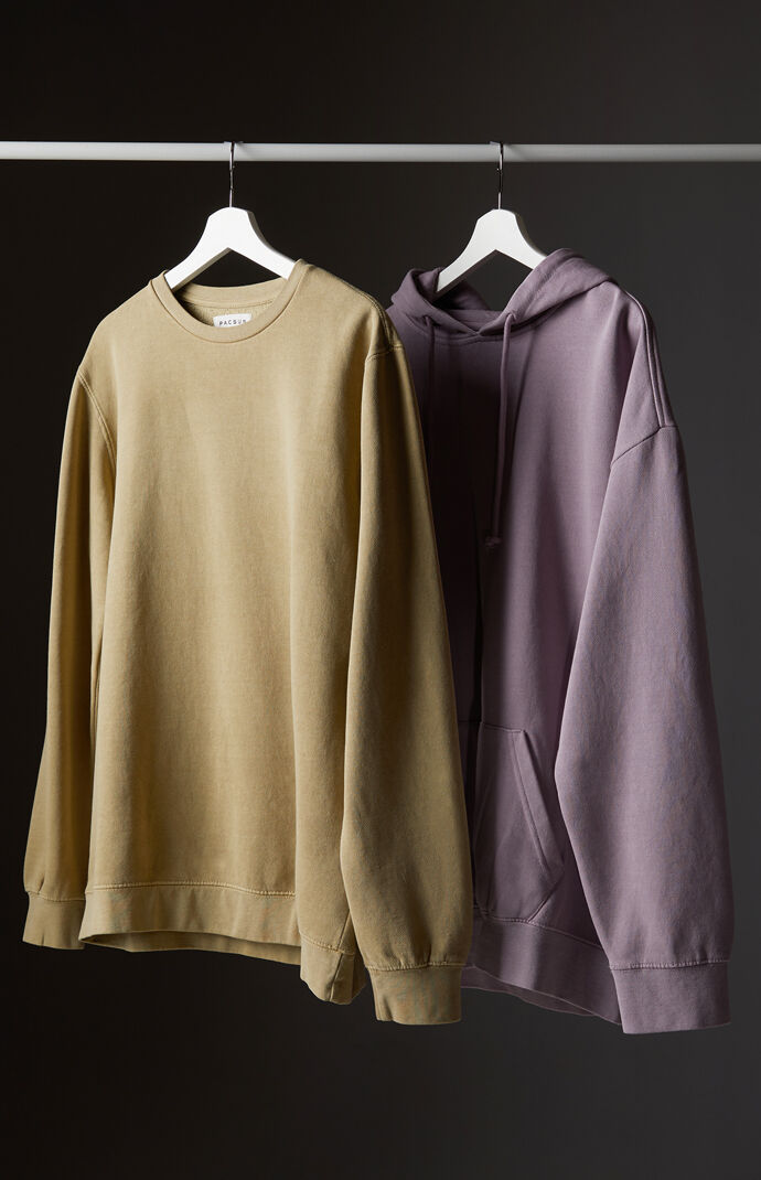 2-Pack Oversized Hoodie & Sweatshirt Set