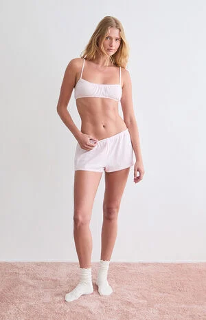 Pointelle Pajama Shorts image number 1