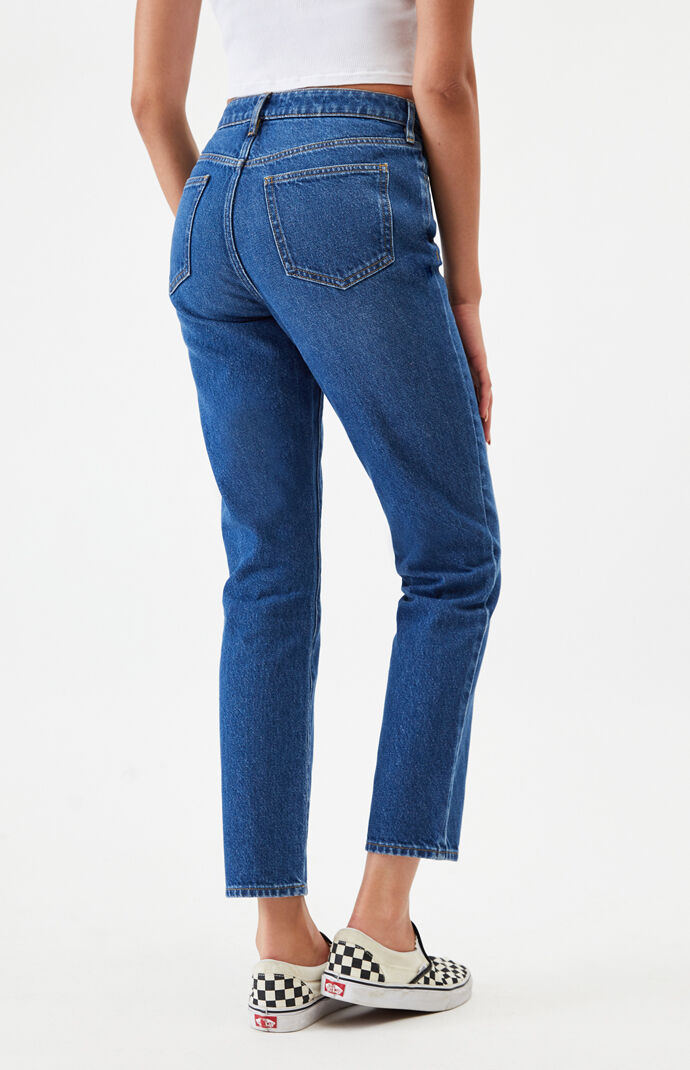 Dark Mom Jeans