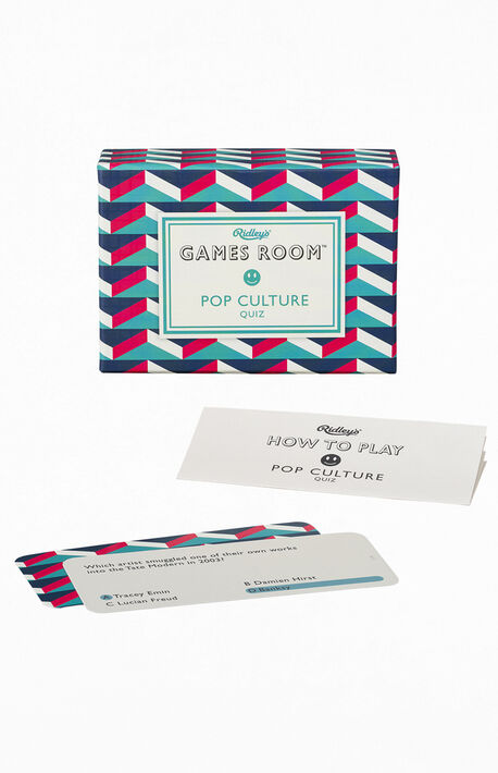 Pop Culture Quiz Game