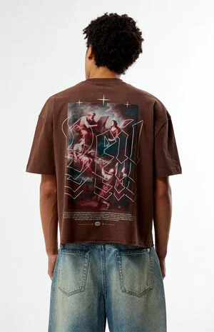 Veil Cropped Boxy T-Shirt image number 2