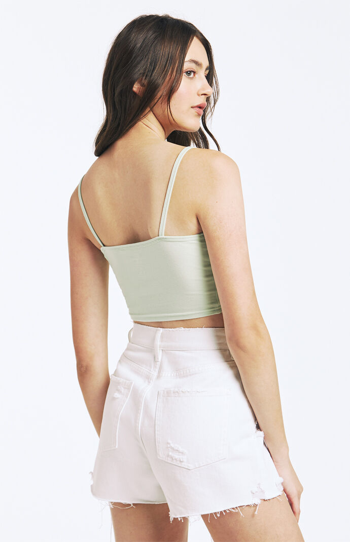 Sugar Surplice Cami Tank Top