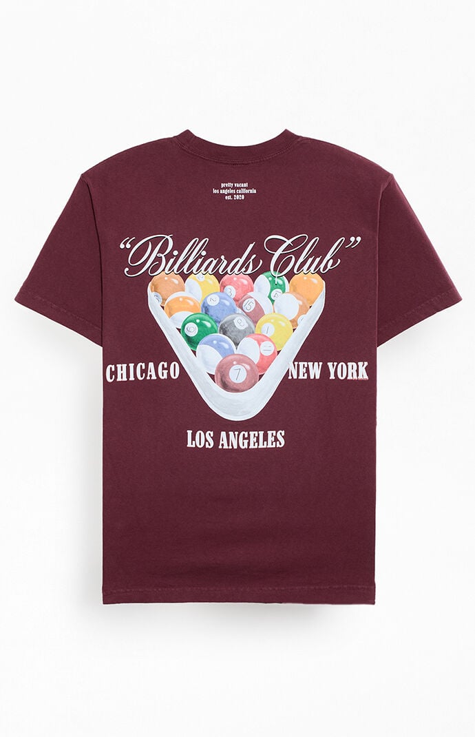 Pretty Vacant Rack 'Em Billiards Club T-Shirt