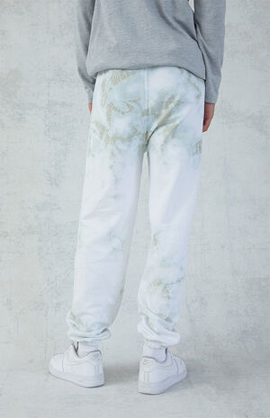 Crystal Wash Fleece Sweatpants Crystal Wash Fleece Sweatpants image number null