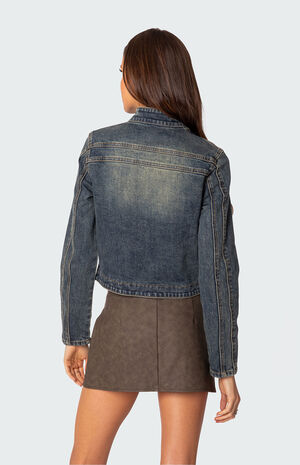 Scorpio Washed Denim Jacket image number 4